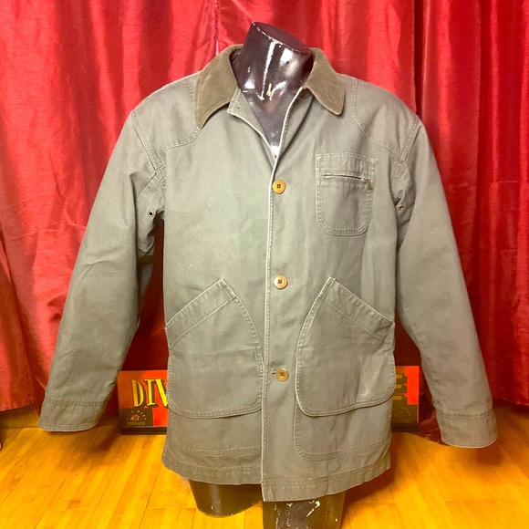 L.L. Bean Other - L.L. Bean wool blanket lined field jacket olive green medium